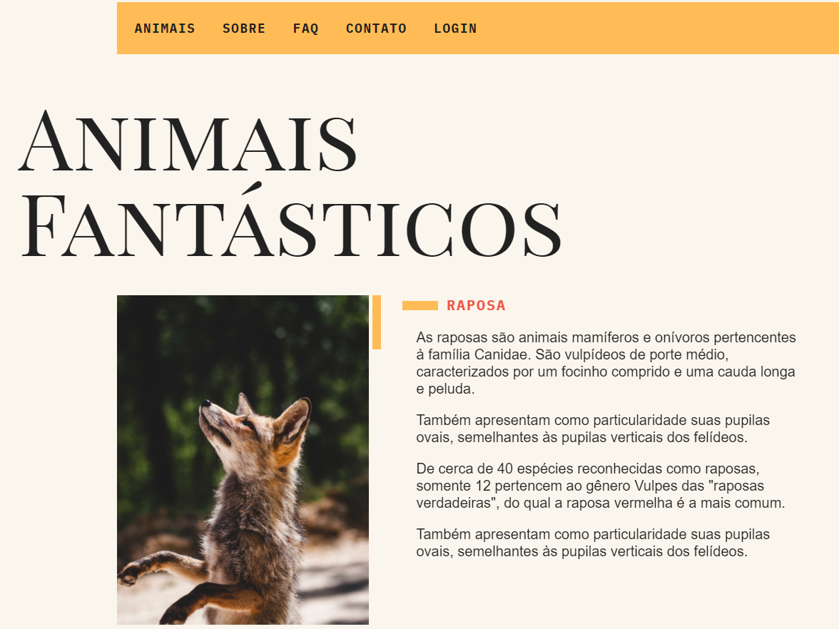 Animais Fantásticos