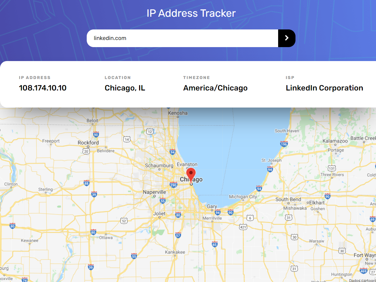 IP Address Tracker